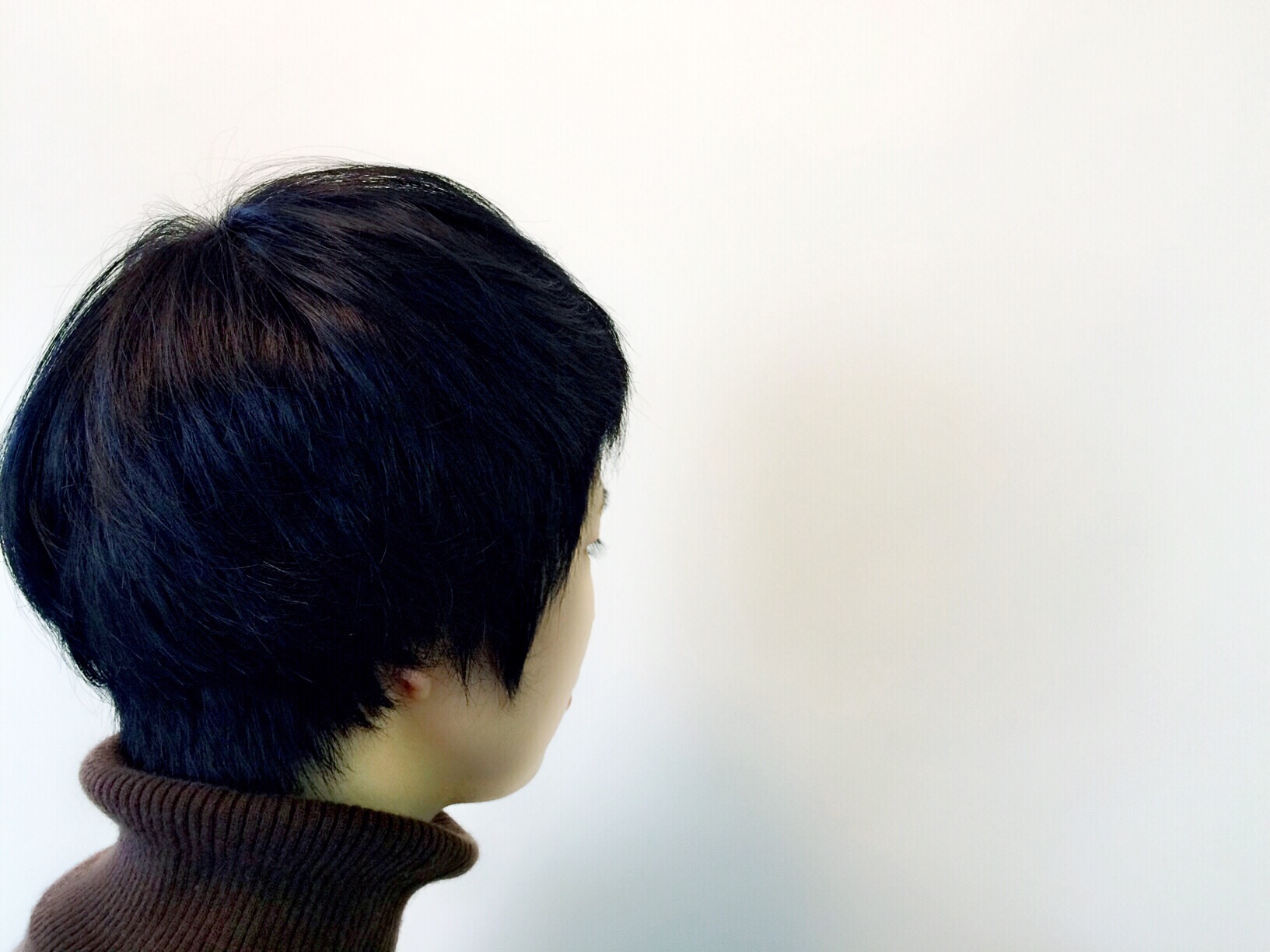 ダークブラックのショートボブ 漆黒の黒髪 サッカー人 柴田卓 のヘアケア美容師 ライフプランニングblog