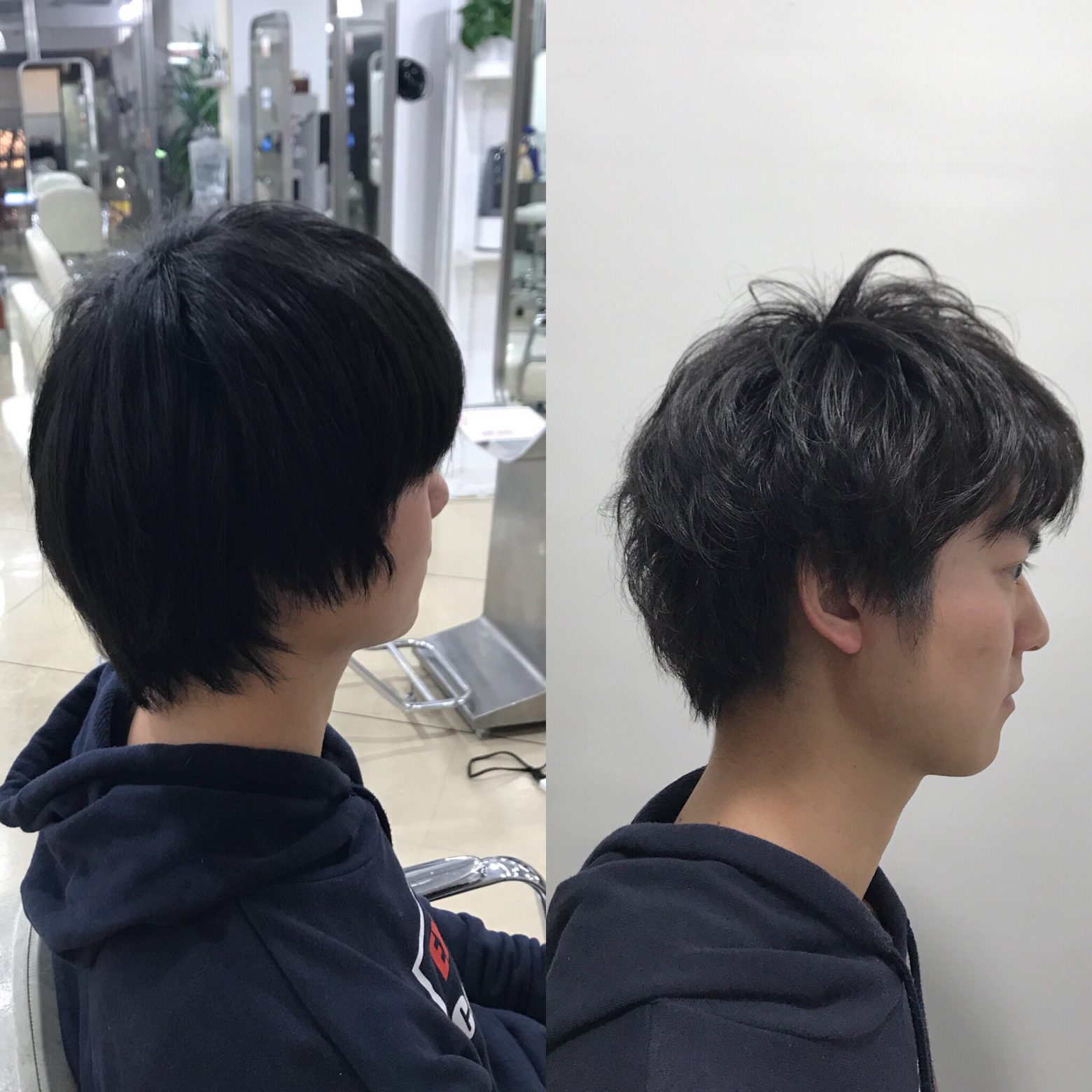 初パーマのメンズスタイル 変化 に感動した時を思い出して サッカー人 柴田卓 のヘアケア美容師 ライフプランニングblog