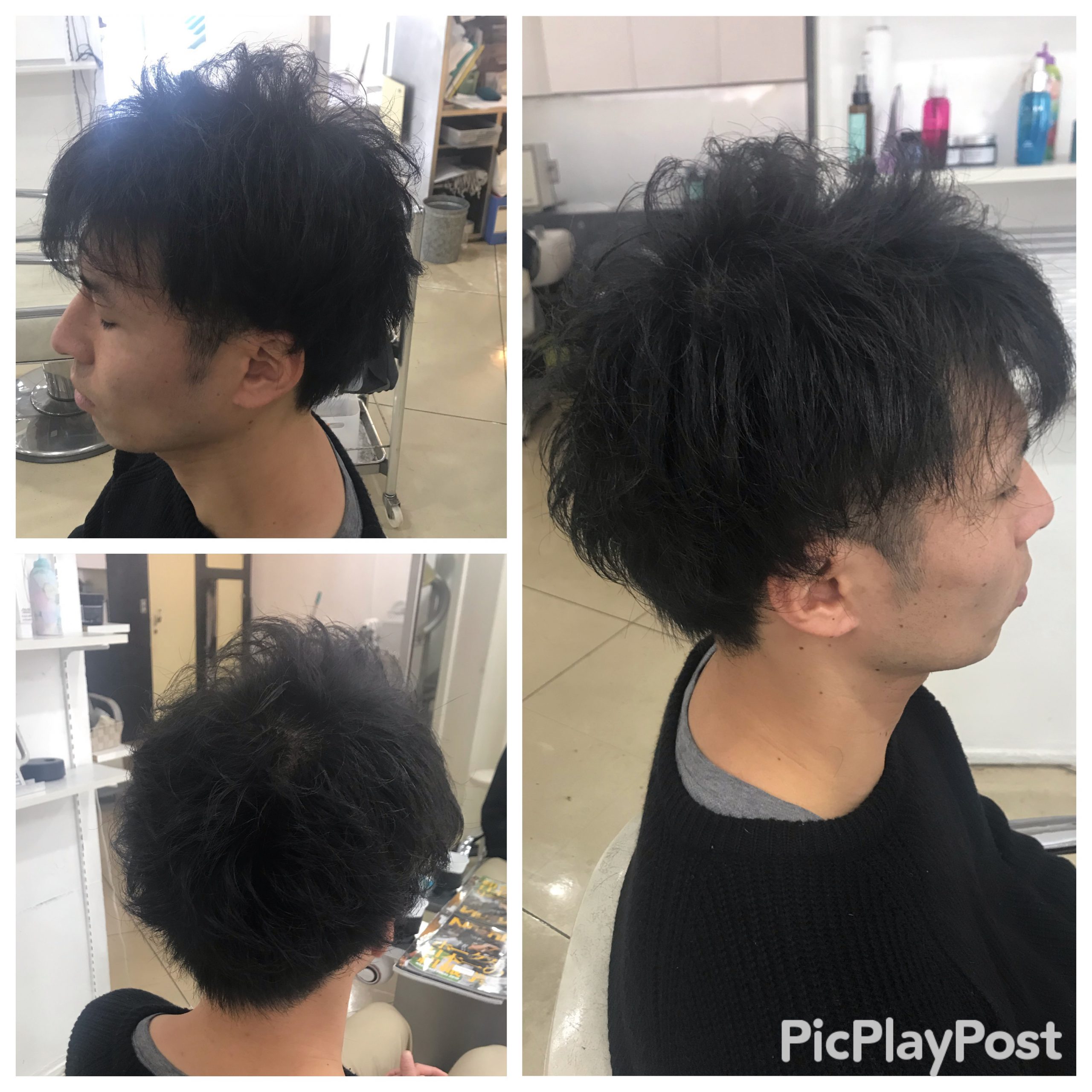 忙しい毎日のスタイリングを簡単に メンズパーマスタイル サッカー人 柴田卓 のヘアケア美容師 ライフプランニングblog